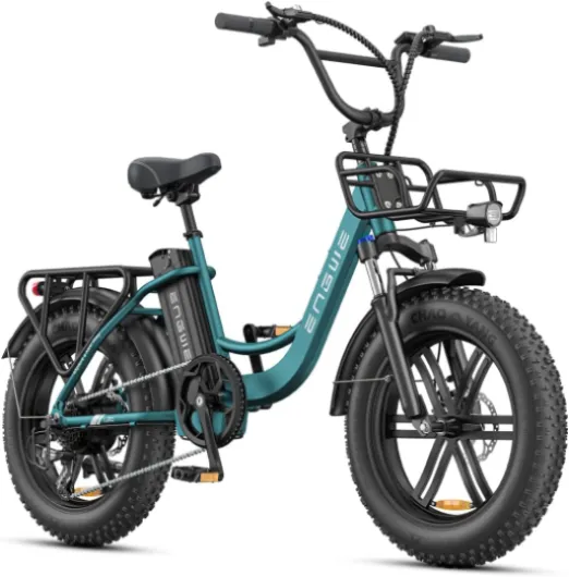 ENGWE Velo Electrique Homme 20 Pouces-vélo électrique 48V 13Ah Batterie, VTT Electrique Adulte Homme 7 Vitesses avec écran LCD, 25km/h avec Moteur 250w, autonomie jusqu'à 120km L20/L20 Boost Bleu L20 BOOST