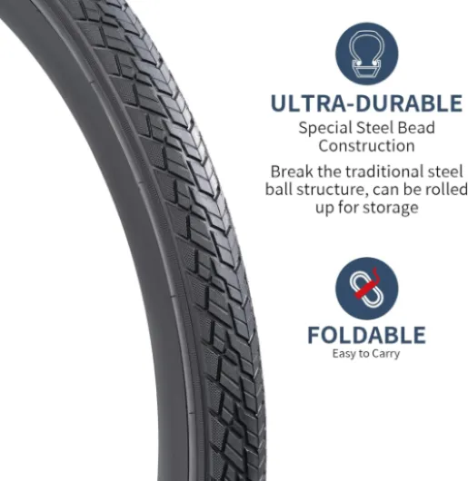 YUNSCM 2-PCS 700C Vélo pneus 700x35C/37-622 and 700C Vélo Chambre à air Schrader Valve with Compatible Gravel Vélo pneus 700x34C 700x35C 700x36C 700x37C Bike pneus and Chambre à air (Y-1127)