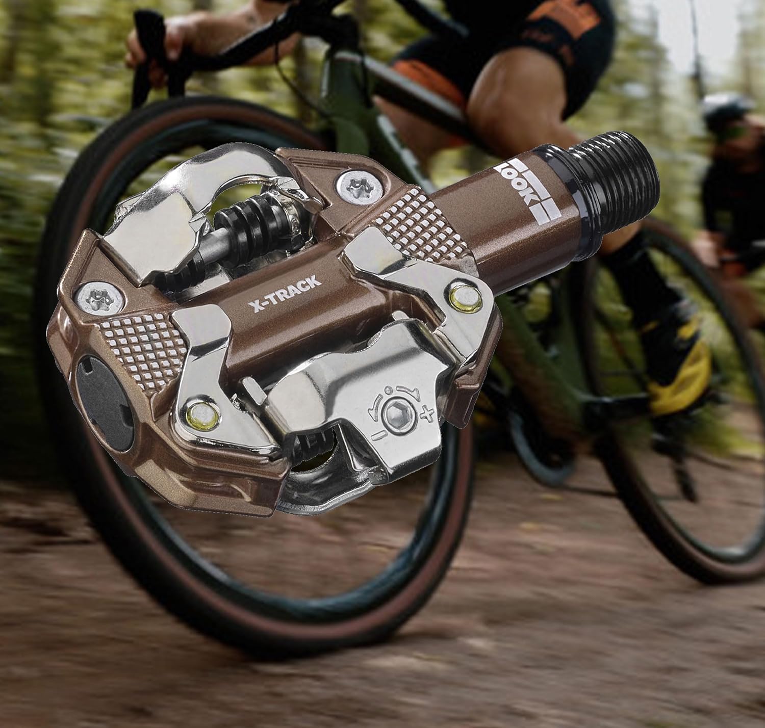 Pedali Look MTB X-Track Gravel Edition, Bronze