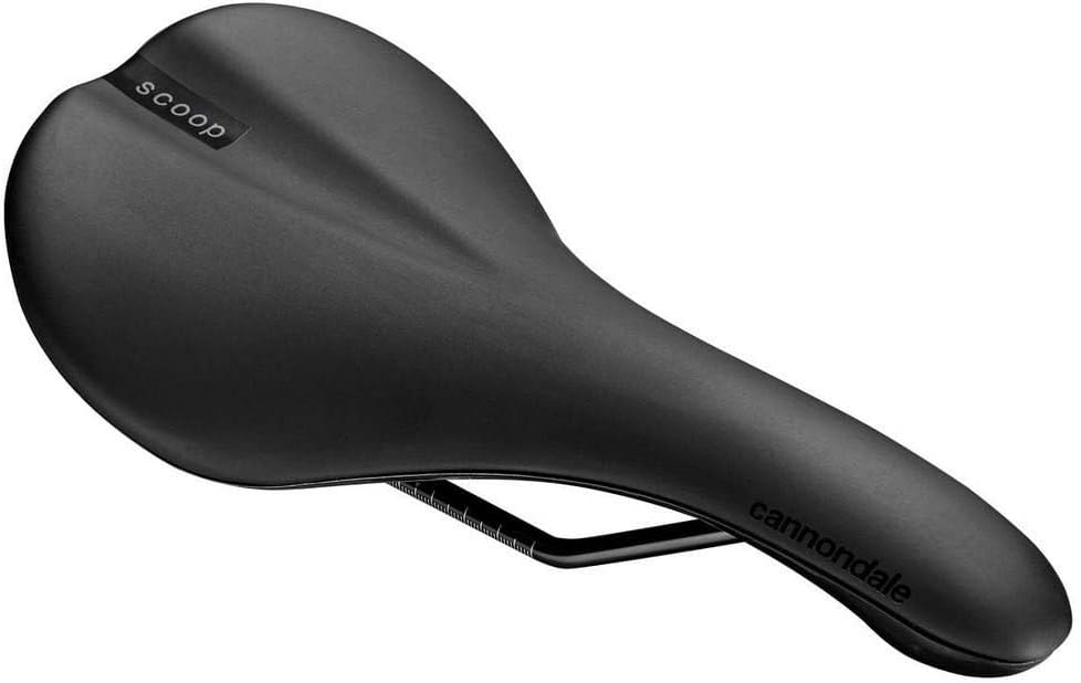 Selle Cannondale Scoop en Acier Allié, 142 mm, Noir, pour Adultes, Cyclistes et Athlètes, Unisexe, Tous Âges