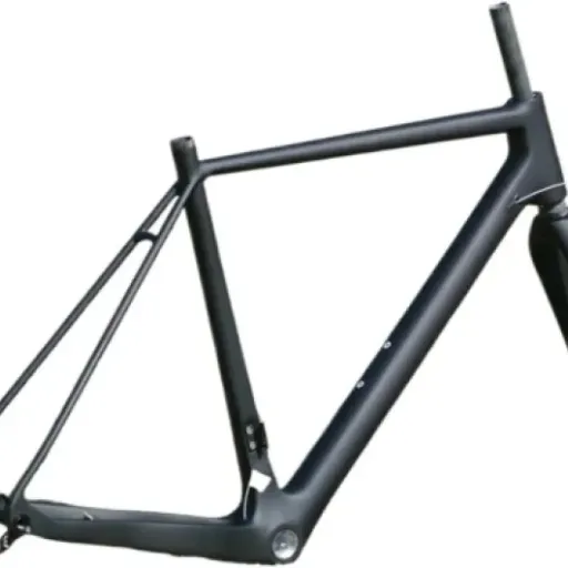 Test Ensemble cadre et fourche de vélo Gravel en carbone : léger et performant mais pas sans défauts