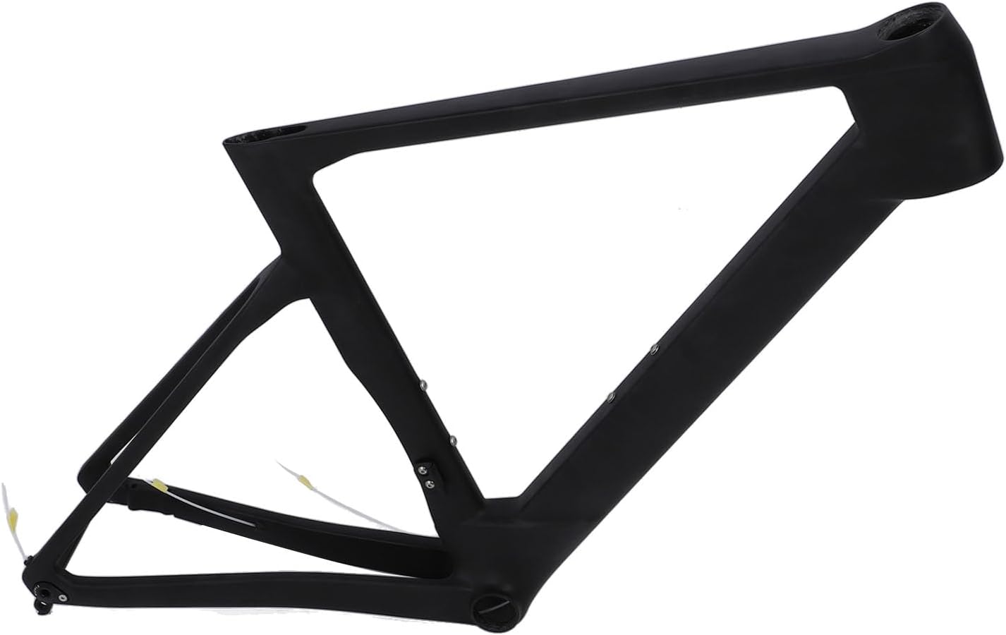 En fibre de carbone Vélo de route rigide fourche, cadres de vélo de route, cadres de vélo de route en fibre de carbone avec braquette de brake de brake de brake (S-51cm) S-51cm S-51cm