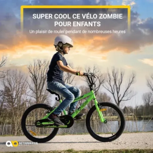 Test Action Bikes Zombie 20" : un vélo enfant qui mise tout sur le look, moins sur la qualité