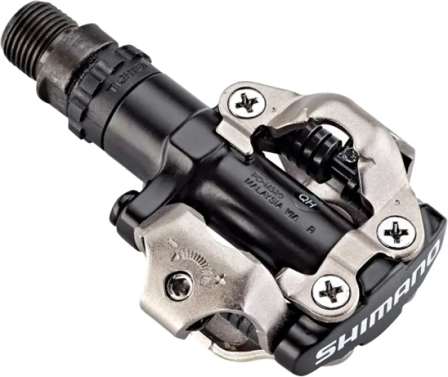 Shimano PDM520 Clipless SPD Bicycle Cycling Pedals Black 'with Cleats' Simple