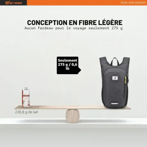 Test SKYSPER Ishell10 : le petit sac à dos pliable qu’on oublie sur le dos