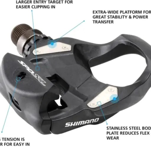 Test Shimano RS500 SPD-SL : des pédales route simples, fiables et sans prise de tête