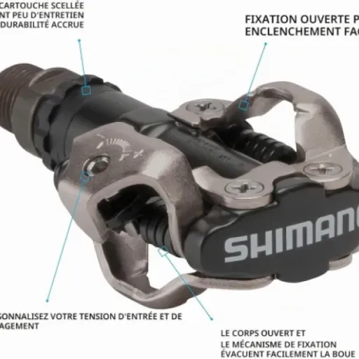 Test Shimano E-PDM520L SPD : les pédales auto basiques qui font le job sans chichi