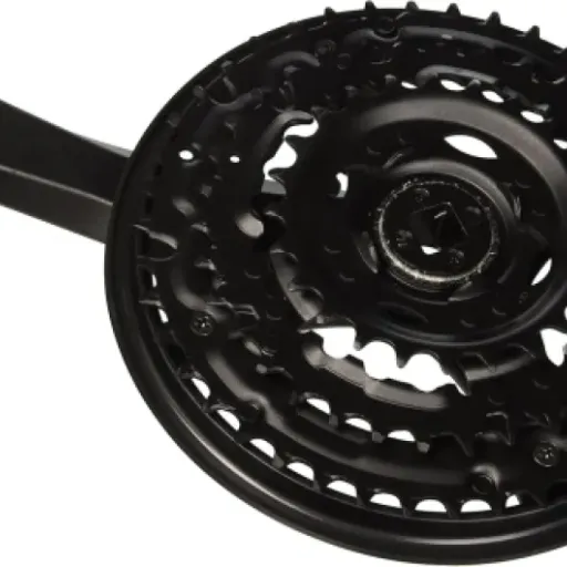 Test Shimano 175 mm Noir : un pédalier simple qui fait le job pour un VTT loisir