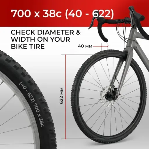 Test Fincci Paire de Pneus Gravel 700x38c : légers, roulants, mais avec quelques limites