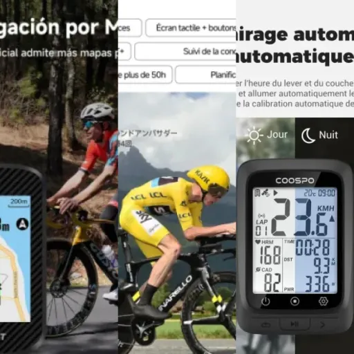 Top Compteurs vélo gravel avec GPS