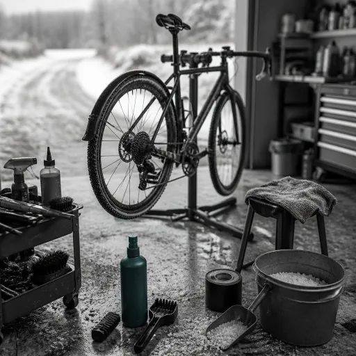 Rouler en gravel tout l’hiver : bien gérer le sel de déneigement pour protéger ton vélo