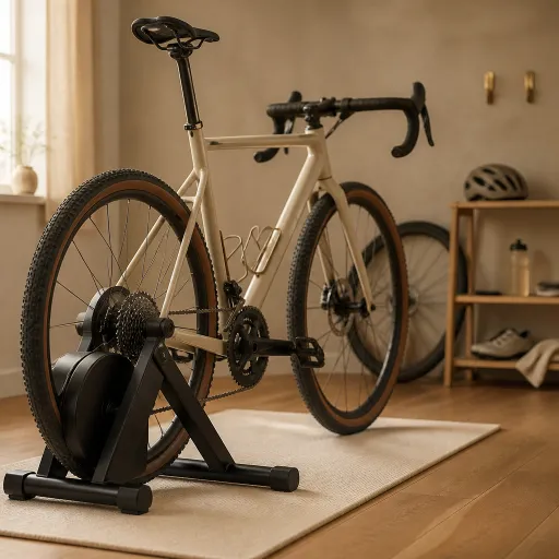 Choisir un home trainer Elite pour optimiser son vélo gravel
