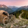 Gravel dans les Alpes en été : cols d'altitude et pistes forestières à explorer